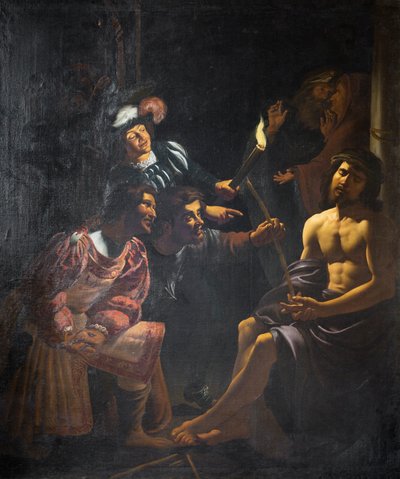 La derisione di Cristo da Gerrit van Honthorst