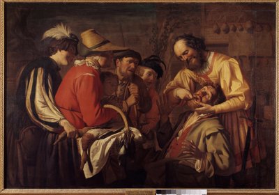 Il cavadenti da Gerrit van Honthorst