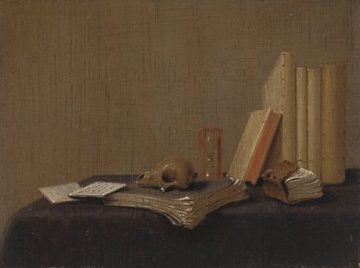 Natura morta di vanitas da Gerrit van Vucht