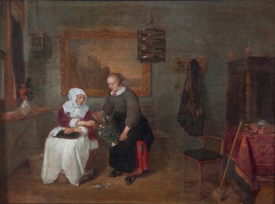Un interno olandese da Gerritsz Quiringh van Brekelenkam