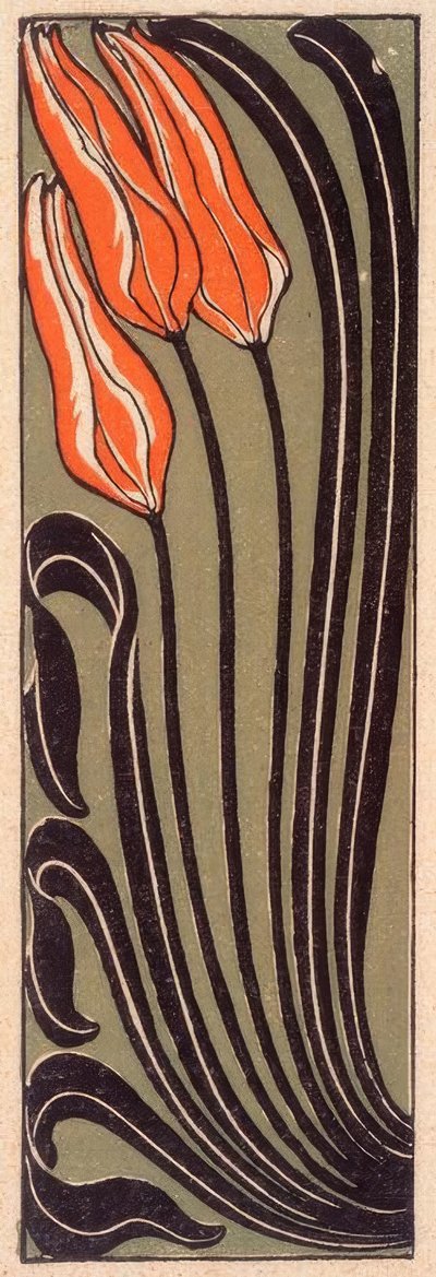 Ornamento di tulipani da Gertrud Kleinhempel