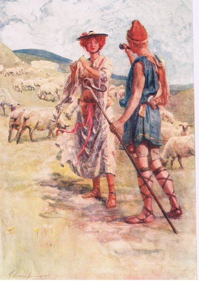 Calidore e Pastonella, Storie dalla Regina delle Fate pubblicate da George Harrap and Company da Gertrude E. Demain (after) Hammond