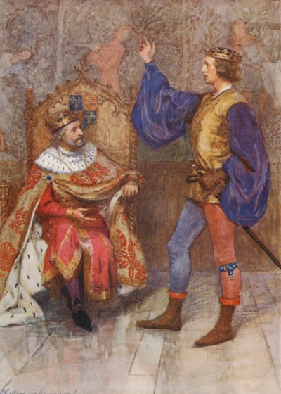 Shakespeare, Re Enrico IV, Parte I da Gertrude E. Demain (after) Hammond