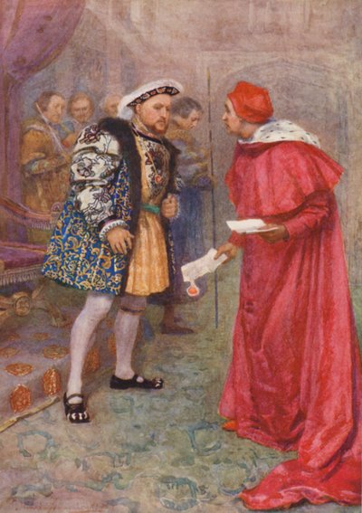 Shakespeare, Re Enrico VIII da Gertrude E. Demain (after) Hammond