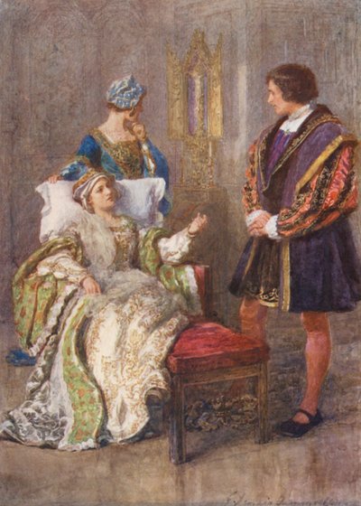 Shakespeare, Re Enrico VIII da Gertrude E. Demain (after) Hammond