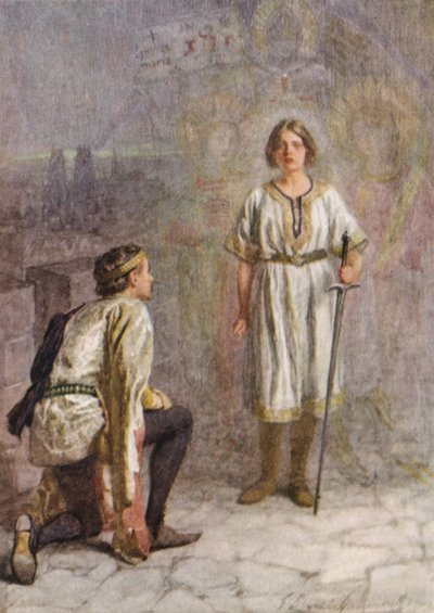 Shakespeare, Re Enrico VI da Gertrude E. Demain (after) Hammond
