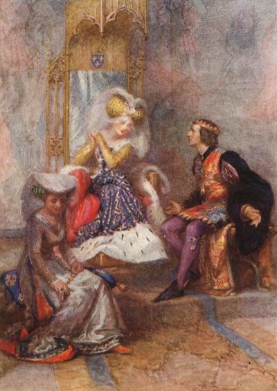 Shakespeare, Re Enrico V da Gertrude E. Demain (after) Hammond