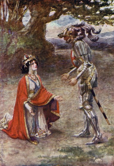 Il cavaliere della Croce Rossa era completamente sopraffatto da Gertrude E. Demain (after) Hammond