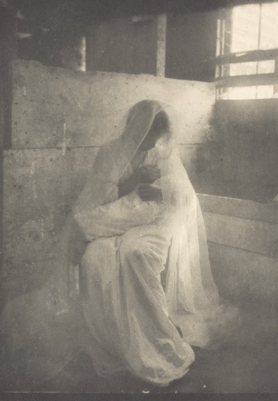 La mangiatoia, c.1900 da Gertrude Käsebier
