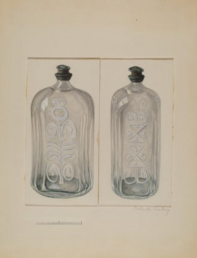 Bottiglia di cordiale, c. 1936 da Gertrude Lemberg