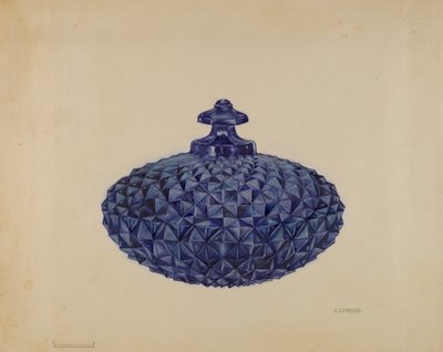 Burriera coperta, c. 1936 da Gertrude Lemberg