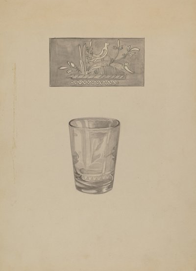 Bicchiere da whisky, 1935-1942 da Gertrude Lemberg