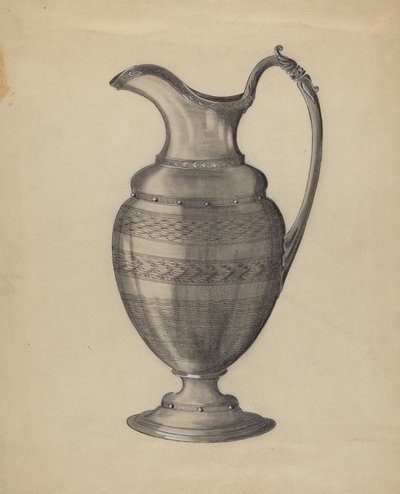 Brocca di peltro da Gertrude Schmidt