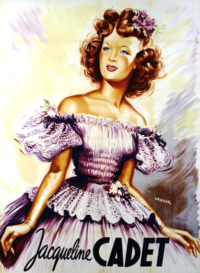 Poster di Jacqueline Cadet da Geza Vandor