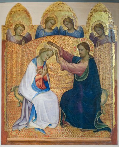 Incoronazione della Vergine con angeli da Gherardo Starnina