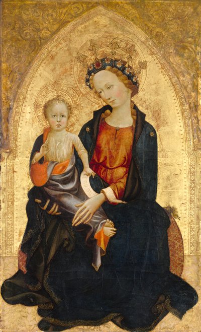 Madonna col Bambino, c. 1400 da Gherardo Starnina
