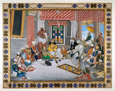 Nawab Muhammad Abd al-Rahman Khan di Jhaijar da Ghulam Ali Khan