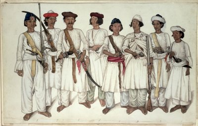 Otto Gurkha, 1815 da Ghulam Ali Khan