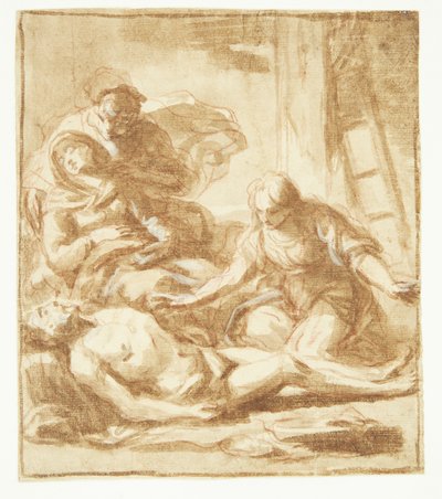 Il pianto sul corpo di Gesù da Giacinto Brandi