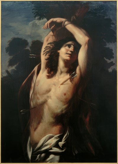 Il martirio di San Sebastiano da Giacinto Brandi