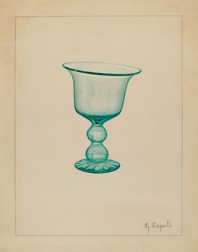 Calice, c. 1936 da Giacinto Capelli