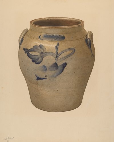 Vaso, c. 1941 da Giacinto Capelli