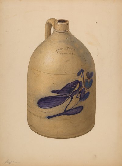 Brocca, c. 1941 da Giacinto Capelli