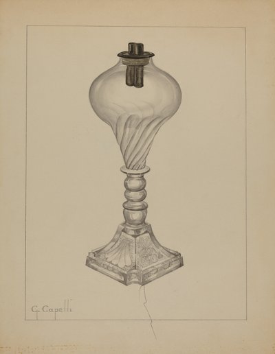 Lampada da Giacinto Capelli