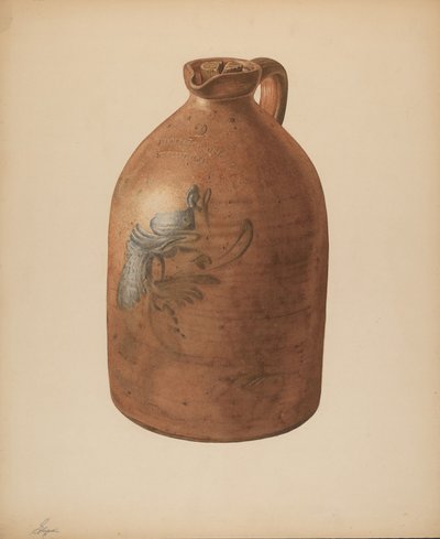 Brocca di melassa, c. 1940 da Giacinto Capelli
