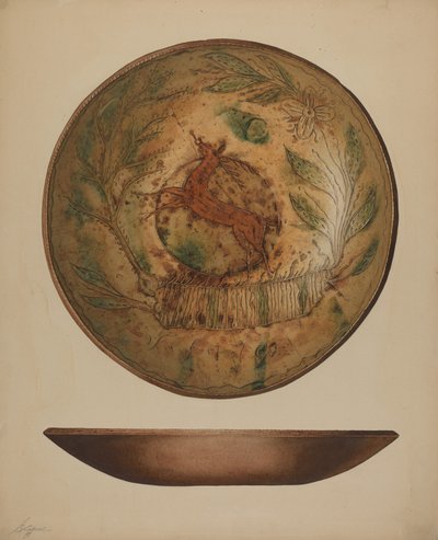 Piatto tedesco della Pennsylvania, c. 1939 da Giacinto Capelli