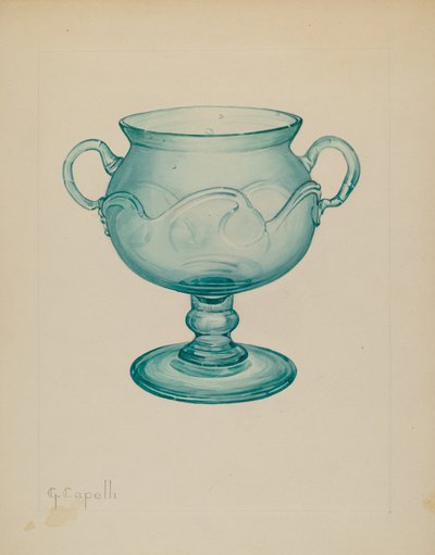 Brocca, c. 1937 da Giacinto Capelli