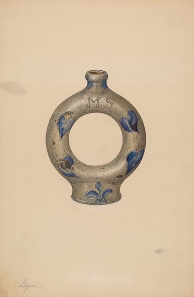Bottiglia ad anello da Giacinto Capelli