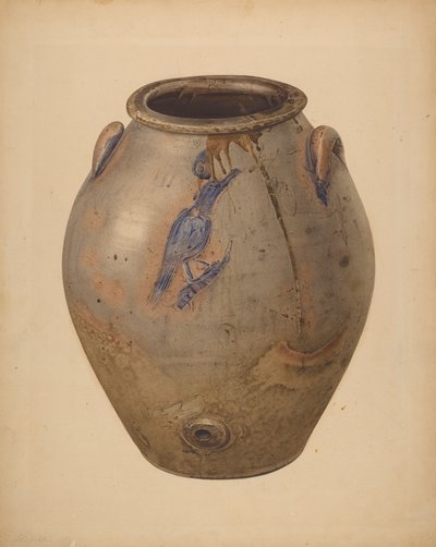 Vaso per vino o acqua, c. 1940 da Giacinto Capelli