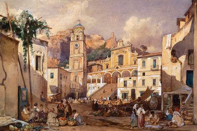 Cattedrale di Amalfi da Giacinto Gigante