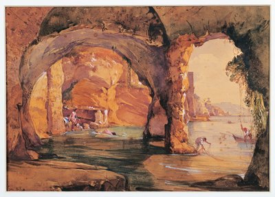 Italia, Napoli, Livello sotterraneo di Palazzo Donn