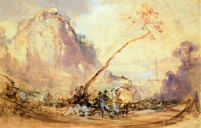 Paesaggio di Sorrento, ca 1848 da Giacinto Gigante