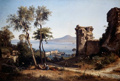 Veduta di Castellammare di Stabia da Giacinto Gigante