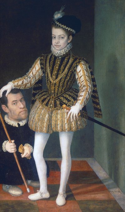 Ritratto di Carlo Emanuele I da bambino da Giacomo (1509 73) Vighi