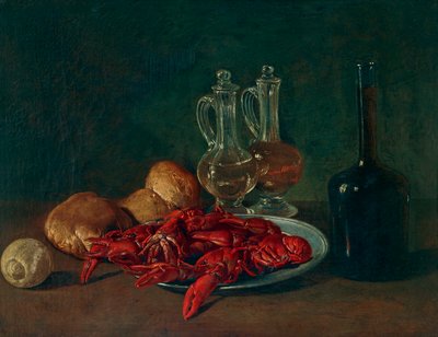 Gamberetti su un piatto da Giacomo Ceruti