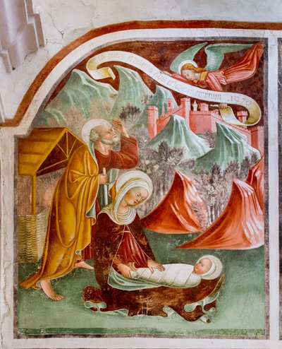 Nozze di Cana (dettaglio) da Giacomo Borlone de Buschis