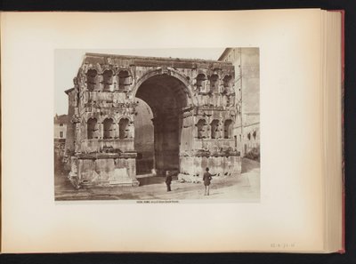 Arco di Giano a Roma da Giacomo Brogi