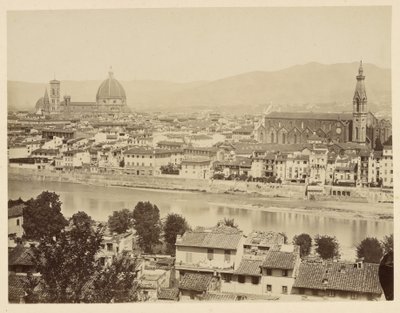 Firenze. Panorama da Giacomo Brogi