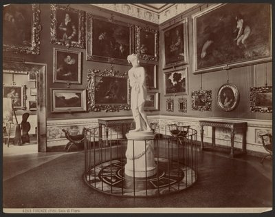 Firenze, Pitti, Sala di Flora da Giacomo Brogi