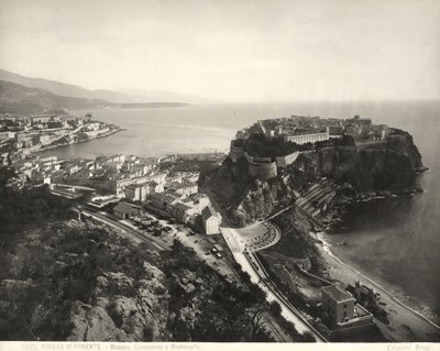 Veduta panoramica di Monaco da Giacomo Brogi