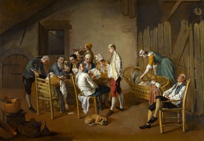 Il Gioco delle Carte, c.1738-1750 da Giacomo Ceruti