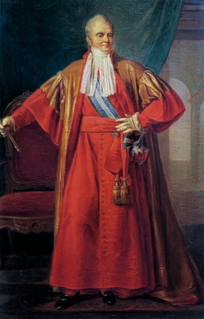 Ritratto di Paluzzo Altieri (1760-1834), principe, dipinto di Giacomo Conca (1785-1858) da Giacomo Conca