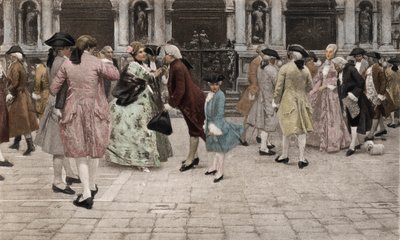 La passeggiata da Giacomo Favretto