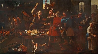 La rissa da Giacomo Francesco Cipper