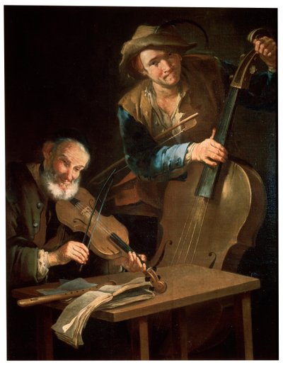 I musicisti, fine XVII o XVIII secolo da Giacomo Francesco Cipper