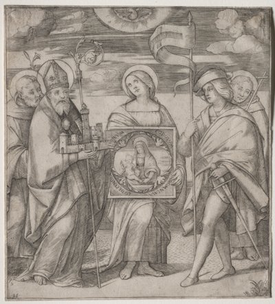Santi patroni di Bologna da Giacomo Francia